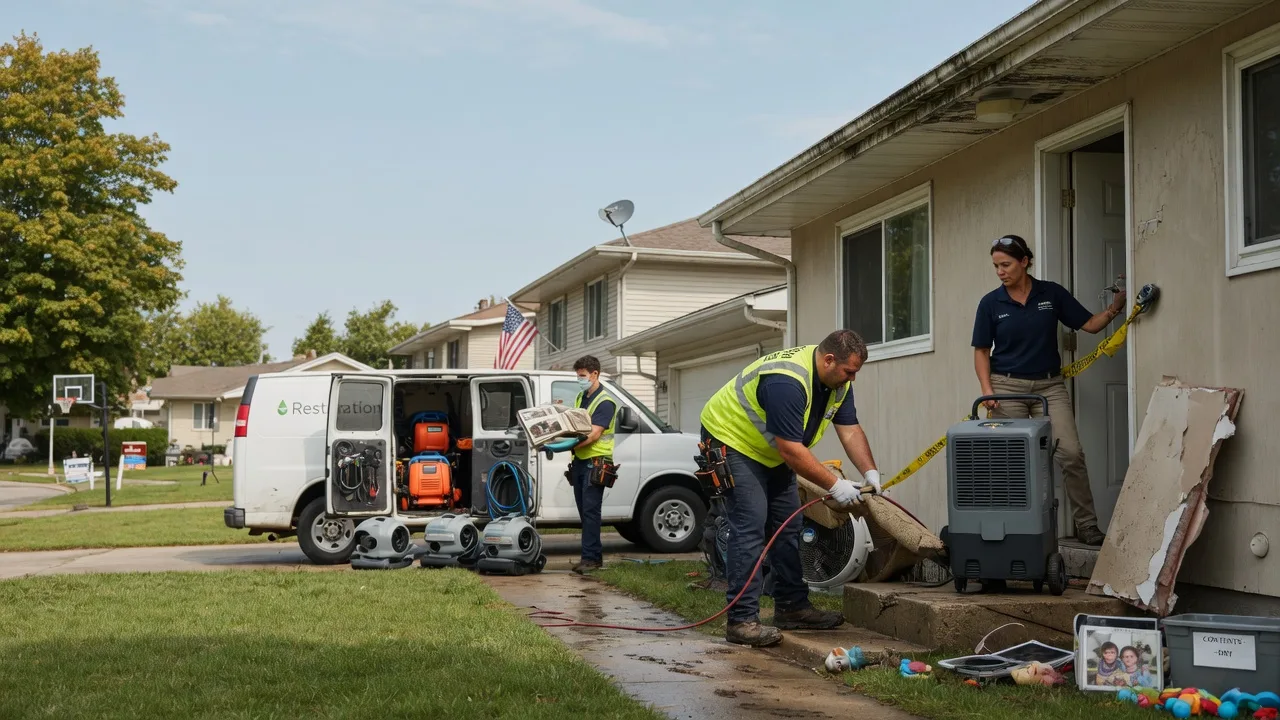 Water Damage Restoration in Vernon Hills, IL near me